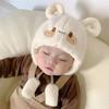 Baby hat hat infant winter baby winter cute cute pullover plush hat ear hat children