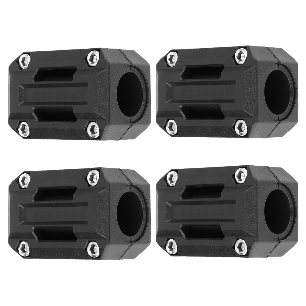 Clyfanesy Motorcycle Bumper Decoration Block Abrasion Resistant Scratch Resistant Universal Motorcycle Bumper Decoration Block