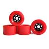 Longboards Wheels with Bearings, Soft Cruiser Wheel Street Wheel for Skateboards PU Skateboard Cruiser Wheel Replacement