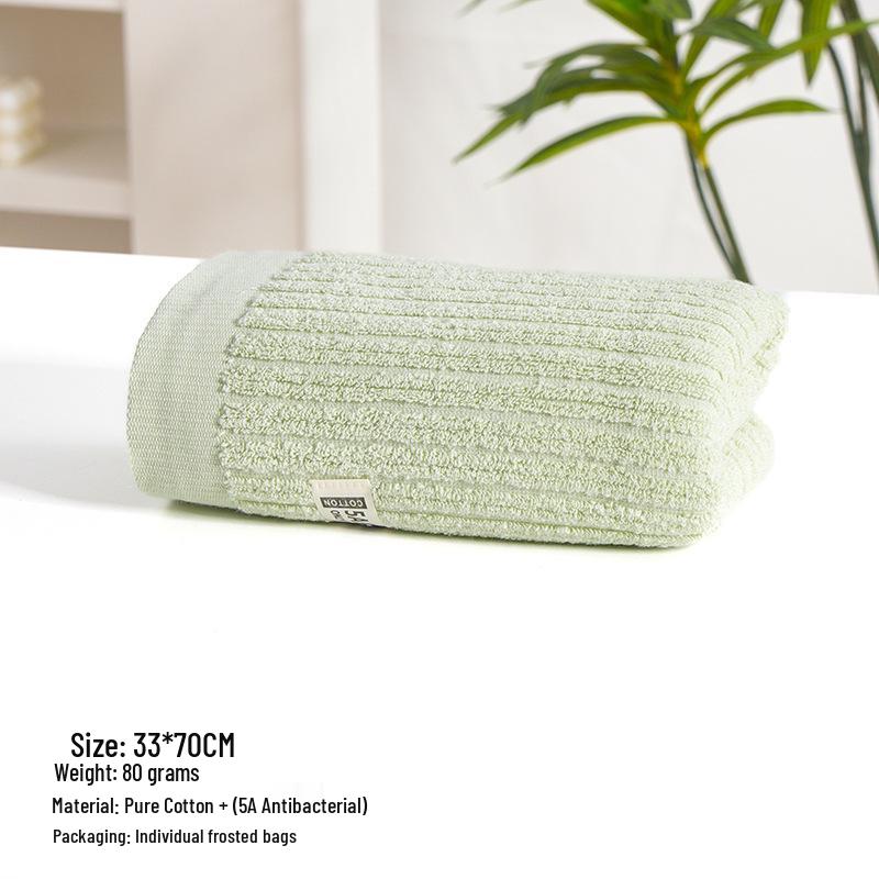 Antibakterielle reine Baumwolle einzeln verpackte Handtücher - Saugfähige Gesichts- & Badetücher für Erwachsene, Männer & Frauen