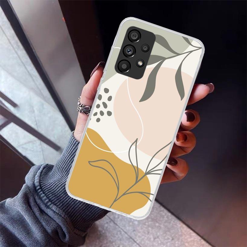 Abstract Women Face Line Phone Case For Samsung Galaxy A17 A57 A37 A16 A26 A36 A56 A15 A25 A35 A55 A14 A13 A54 A53 A34 A24 A33 A