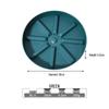 Round Breathable Plastic Flower Pot Tray - Anti-Root Rot, Soil Leakage Prevention, Root Control, Water Collection.