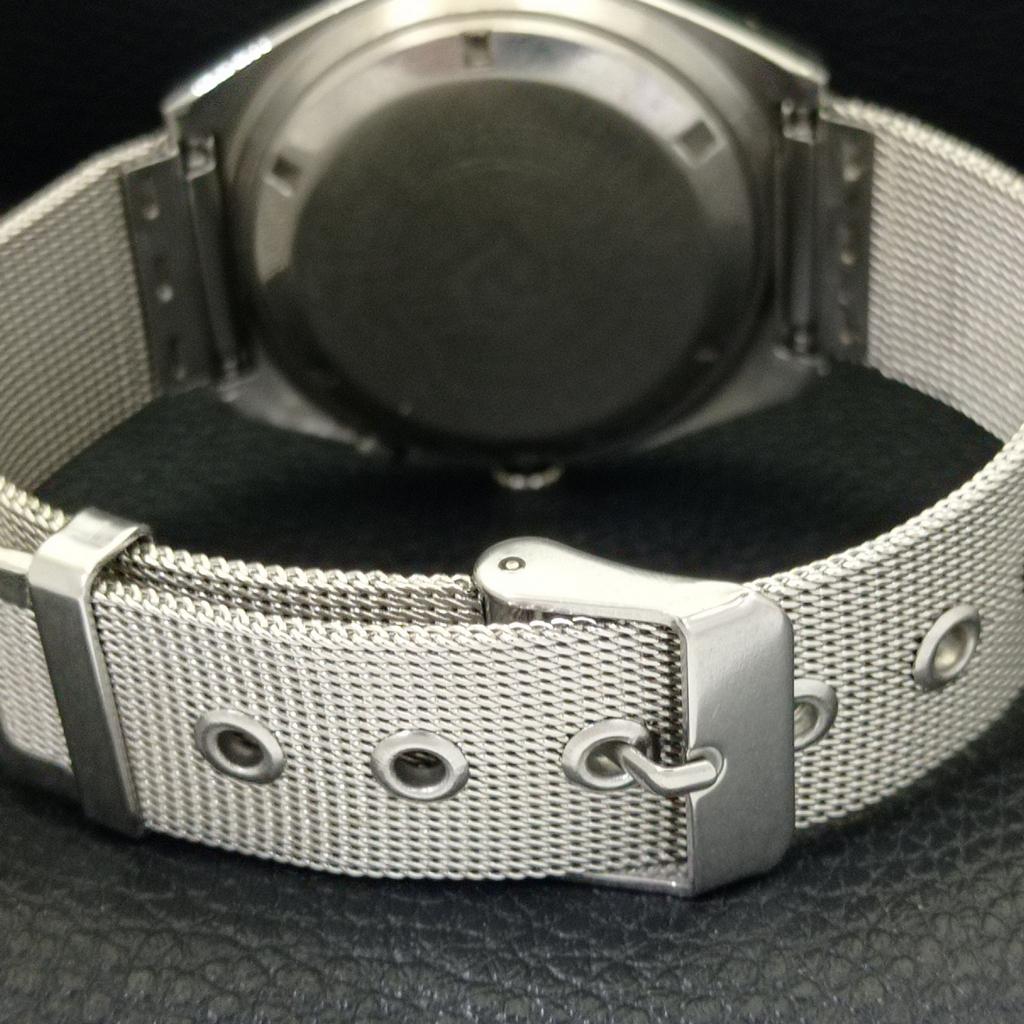 AUTOMATIC VINTAGE RICOH R31 JAPAN MENS WHITE COLOR DIAL WATCH a701933-5 R207-a701933