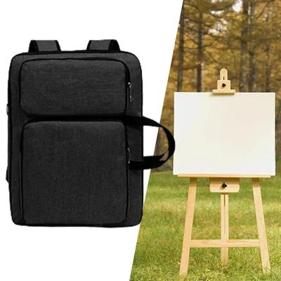 8K Art Portfolio Bag, Waterproof Tote Bag for Drawing Board, Pencils, Easel Paper,