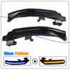 2X LED Sequential Dynamic side mirror blinker Light Turn Signal Lamp For Volvo S60 V40 CC II S80 II V60 CC V70 III