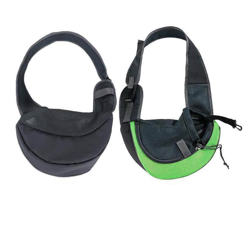Pet Cat Dog Carrier Backpack Travel Tote Shoulder Bags Mesh Sling Carry Pack Pet Carrying Supplies Crossbody Shoulder Bag