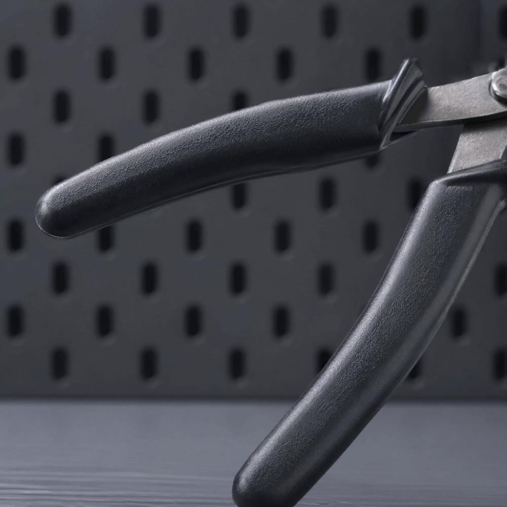 Ergonomic Handle Stringing Tools Curved Nose Curved Nose Pliers Stringing Repair серебряный