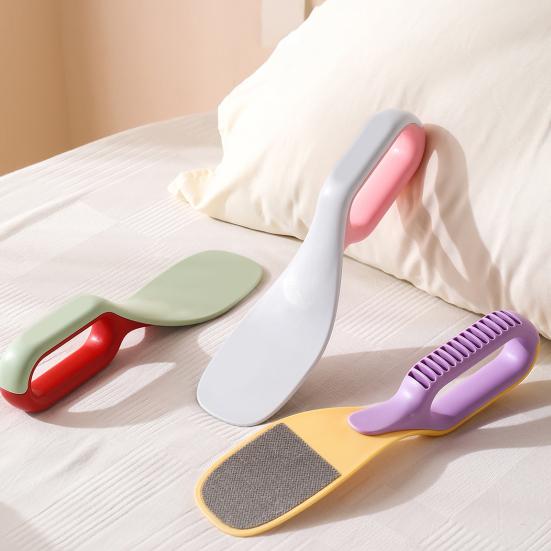 Mattress Lifter Tool for Changing Sheets, 2-In-1 Hair Removal Mattress Riser with Ergonomic Handle, Bed Maker Sheet Tucker Mattress Lifting Wedge