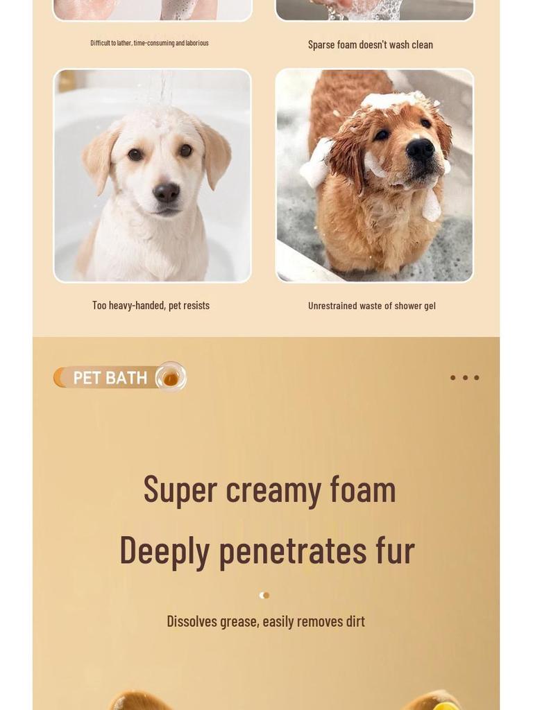 Evcil Hayvan Köpüklü Banyo Duş Köpürtücü - Tek Tuşlu Köpek ve Kedi Yıkama Seyreltme Makinesi