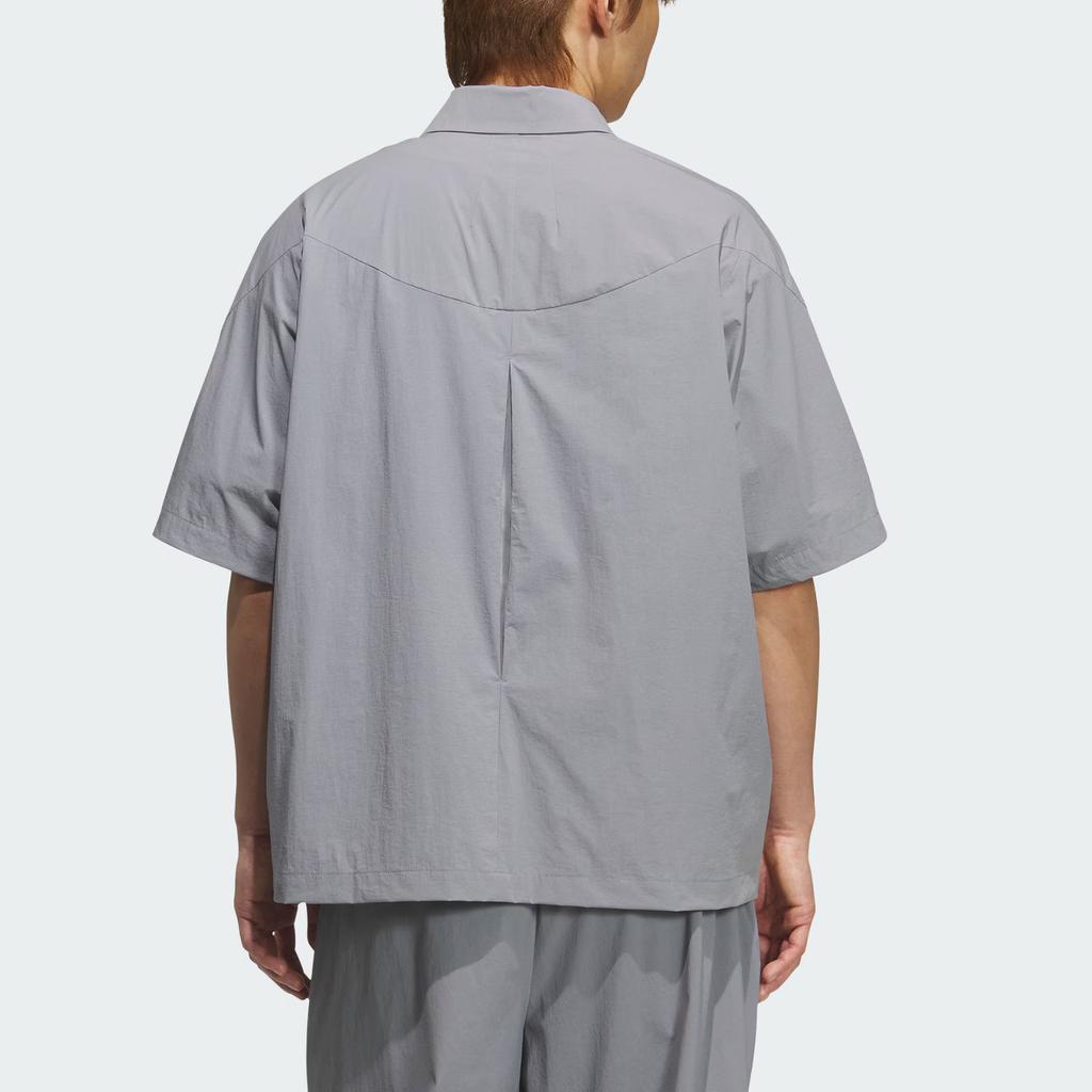 Adidas FOS SS25 Loose Fit Sports Casual Short Sleeve Shirt Men Shirts KC0099