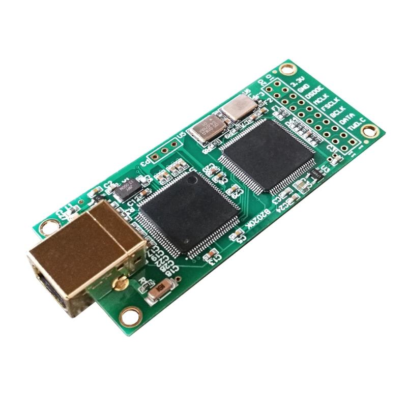 Professional Amanero Combo384 Module Board DSD512/PCM384 32Bit USB Bus Power for AK4497 ES9038 AK4493 Decoders