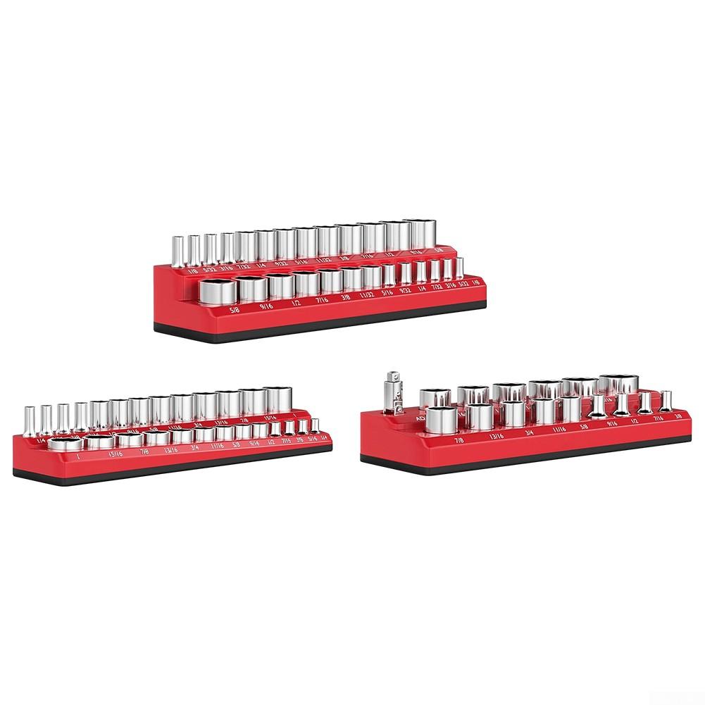 1/2 3/8 1/4 Socket Organizers Drive Holds Organizer