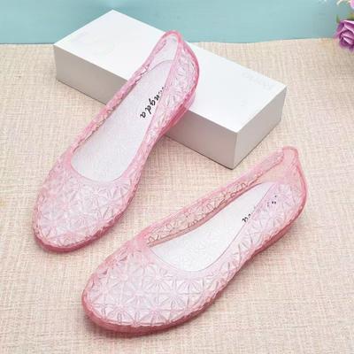 Damen Sommer Baotou Hohl Schnalle Kristall Sandalen Weiche Sohle Rutschfest Zum Hineinschlüpfen Höhlen Sandalen Outdoor Strand Sandalen Watschuhe