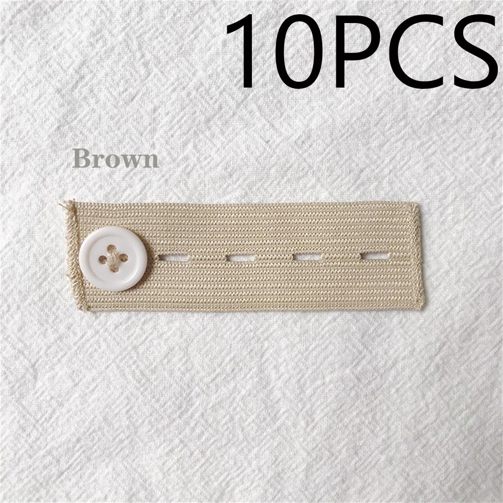 1/20 Pants Extender Belt Unisex Waist Band Tight Trousers Jeans Skirts Maternity Button Hooks Garment DIY Sewing Supplies