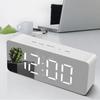 Smart Digital Alarm Clock Night Light Mirror Clock Fashion LED Electronic Clock Kids