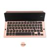 Compact Foldable Bluetooth Keyboard - Silent, Rechargeable, and Portable for Mobile Phones & Tablets