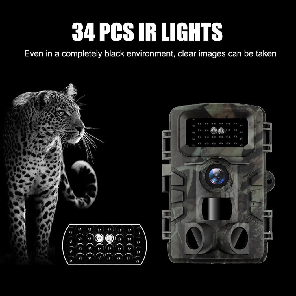 Kamera na lovecké stezce 58MP IP66 PR700 HD Game Night Vision Aktivace pohybu Bezpečnostní kamery Venkovní fotopasti na divokou zvěř