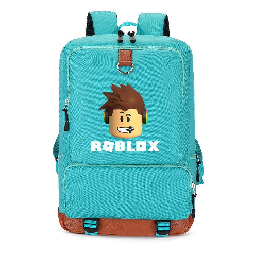 Virtual World Roblox Games Men'S And Women'S Backpacks Backpacks Student School Bags Travel Bags Computer Bags