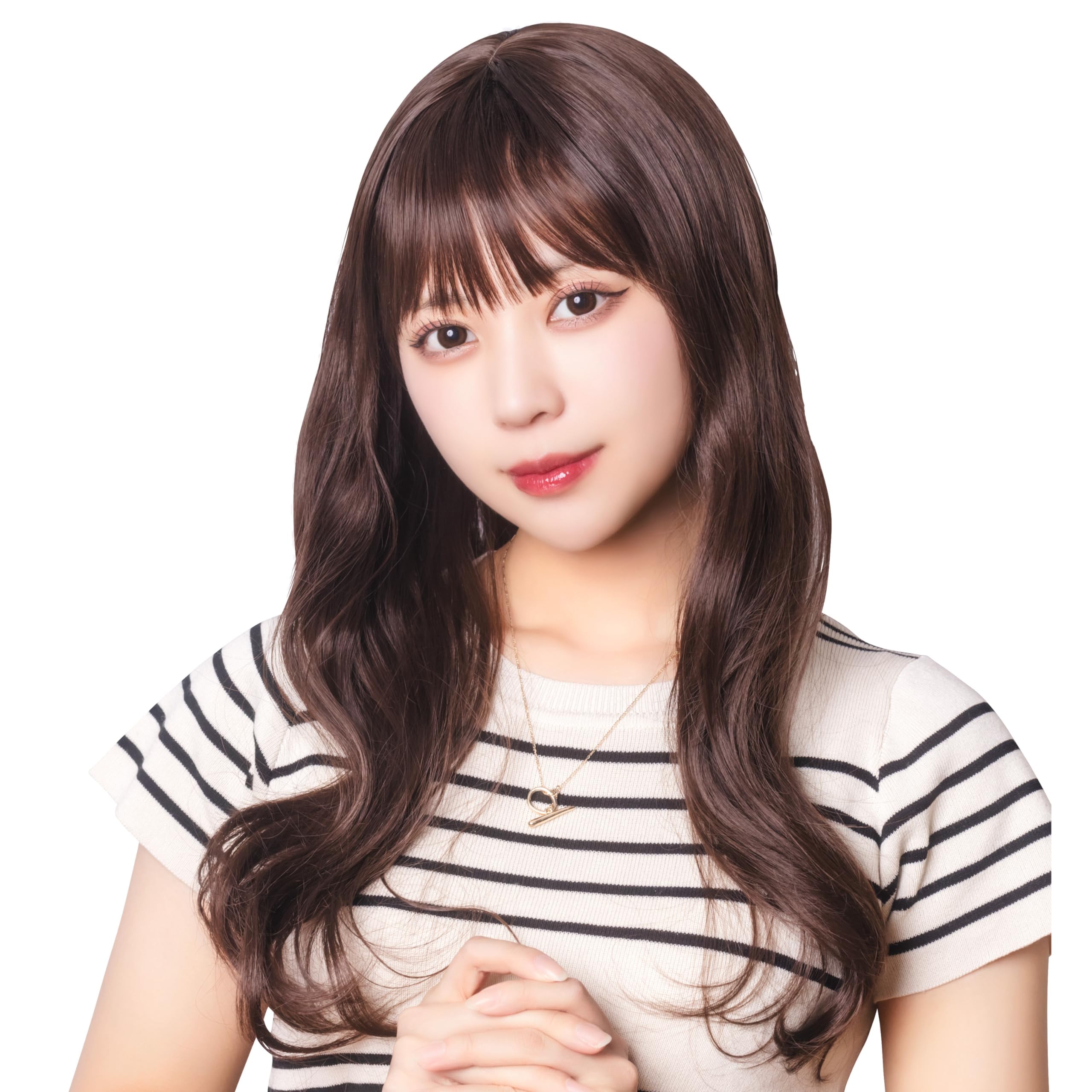 

Clearstone WIGGY RICH Women s Wavy Long Wig, Chocolate Brown