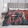 Black Widows Warm Soft Blanket  Kids Plush Throw Blanket Novelty Couch Bed Flannel Bedspread Sofa Bed Cover