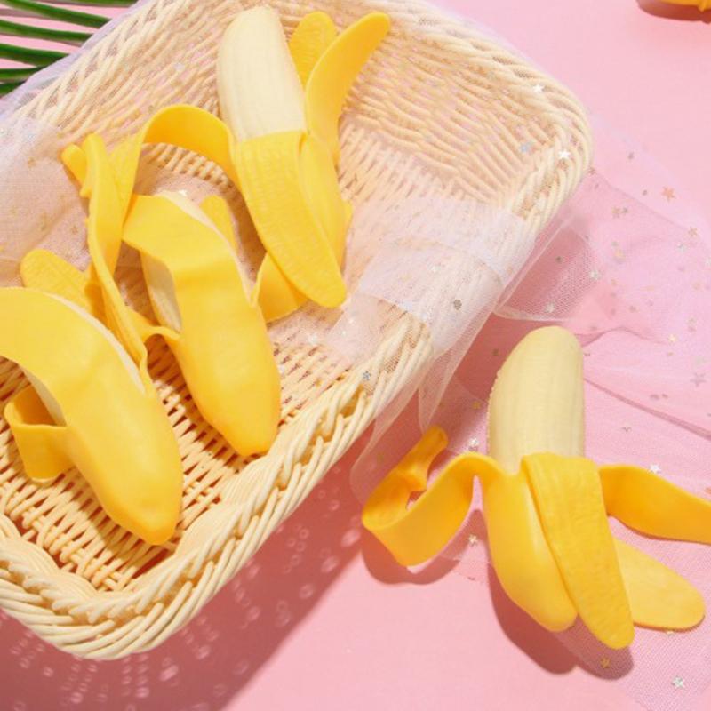 Banana Toys Squeeze Antistress Toy Stress Relief Venting Joking Funny Toys