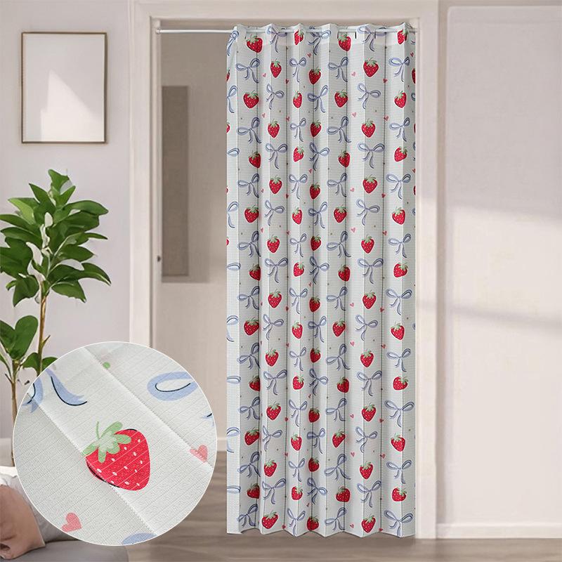 Door Curtain Princess Wind Dream Screen Curtain Balcony Living Room Study Dining Room White Window Screen Door Curtain Partition