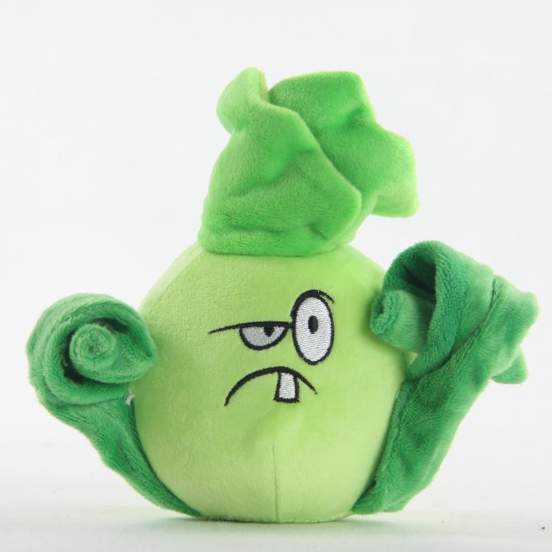 Non-Toxic New Plants Vs Zombies Plush Stuffed Toys Starfruit Split Pea Threepeater Laser Bean Imp Zombie Cartoon Game Cute Doll Kids Gifts