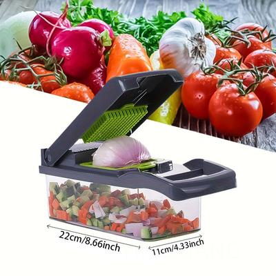 16 in 1 Multifunktions Gemüse Chopper Griff Lebensmittel Rost Lebensmittel Chopper Gemüse Slicer Dicer Cut Küche Artikel cocina
