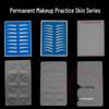 Silikonövningshud för ögonbryn & läpptatuering