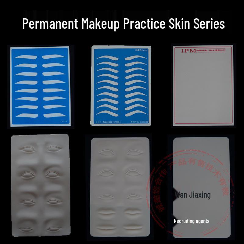 Silicone Practice Skin for Eyebrow & Lip Tattoo