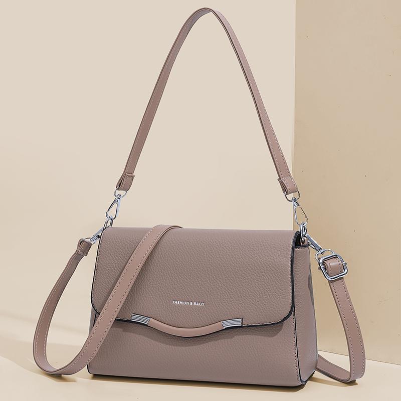 Damentasche Tasche für die Mutter mittleren Alters Schultertasche Weiches Leder Umhängetasche