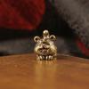 Brass 12 Zodiac Animal Head Sculpture Small Statue Desktop Ornaments Vintage Beast Figurines Mini Lucky Home Decorations Crafts