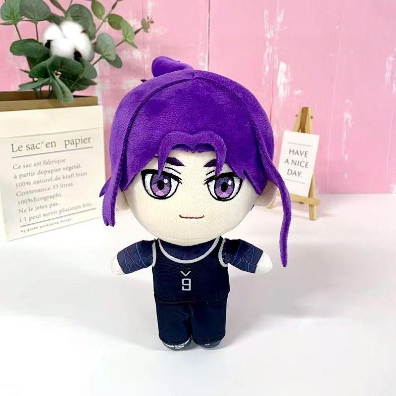 Anime Blue Lock Figuren 20cm Bachira Meguru Tsugumi Seishiro Mikagami Rei Puppe Spielzeug Kinder Kissen Sofa Dekoration Geschenk