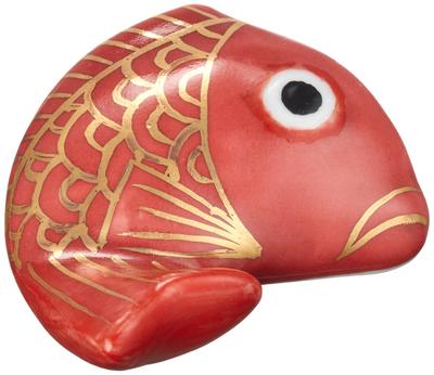 Arita-Keramik Furushiro Keramik Goldbrasse Essstäbchenablage