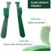 10/50/100/200pcs Reusable Adjustable Non-Slip Nylon Plant Ties with Hook and Loop Fasteners, Ideal for Gardening Applications