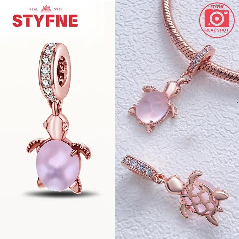 Charms Coppersea Turtle Series Charm Colorful Beads Fit Original Bracelet Diy Fine Jewelry Making Gifts For Women