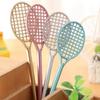 Miniature Tennis Racket Shaped Ballpoint Pen Practical Smooth Writing Pen Office School Supplies Drawing Stationery
