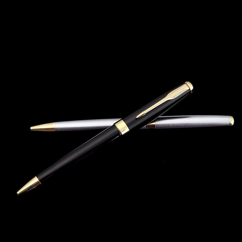 Metal Rotating Ballpoint Pen, Business Advertising Gift, CPC Ballpoint Pen, Signature Pen, Ballpoint Pen, Stationery, School Stationery