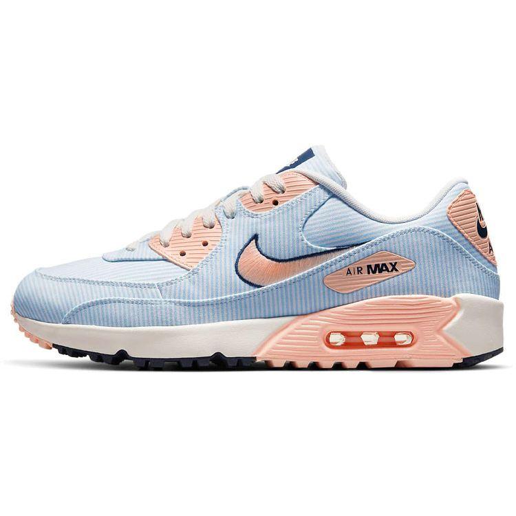 Nike Air Max 90 Golf NRG Seersucker Unisex Sneakers Blue Hydrogen-Blue Sail CZ2435-424