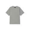 T Shirts Men's Gray Crew Neck Moderate Straight Fit JMTL2220-HGR
