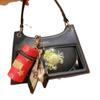 999 Pure Gold Money Keychain & Mobile Chain with Crab Bag Pendant for Girlfriend