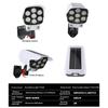 1Pc 77Led Solar Motion Sensor Led Light Outdoor Dummy Camera Wireless Security Flood Light Waterproof Lamp For Home Garden