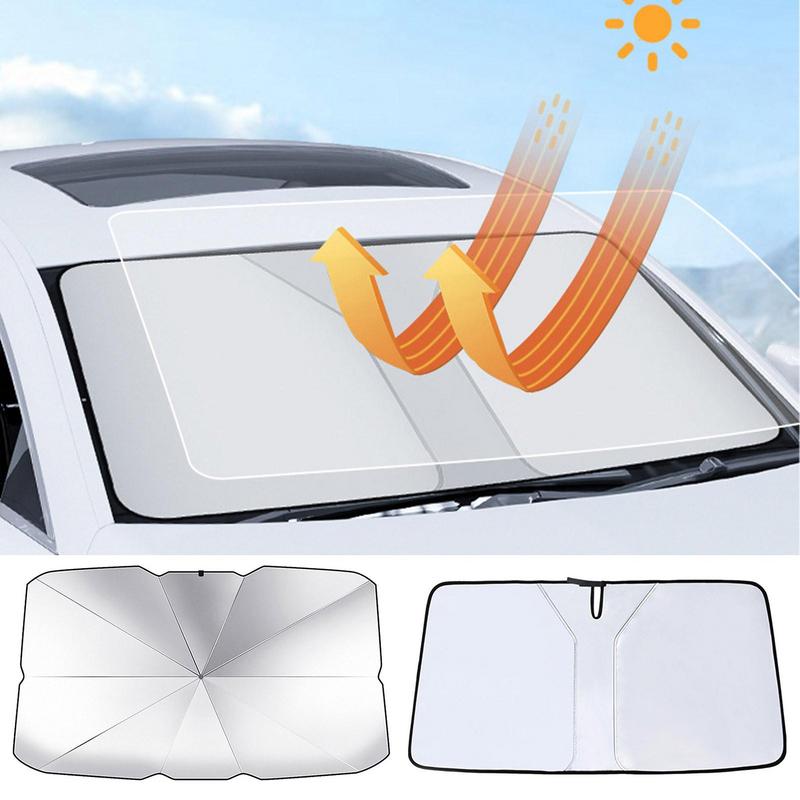 Car Windshield Sun Shade Umbrella Auto Front Window Sun Shade Protector Parasol Heat-proof Sun Protection Folding Sunshade