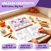 Enlightenment Graffiti Copy Sketch Book Spooky & Cute Bold and Easy Coloring Book Zero Foundation