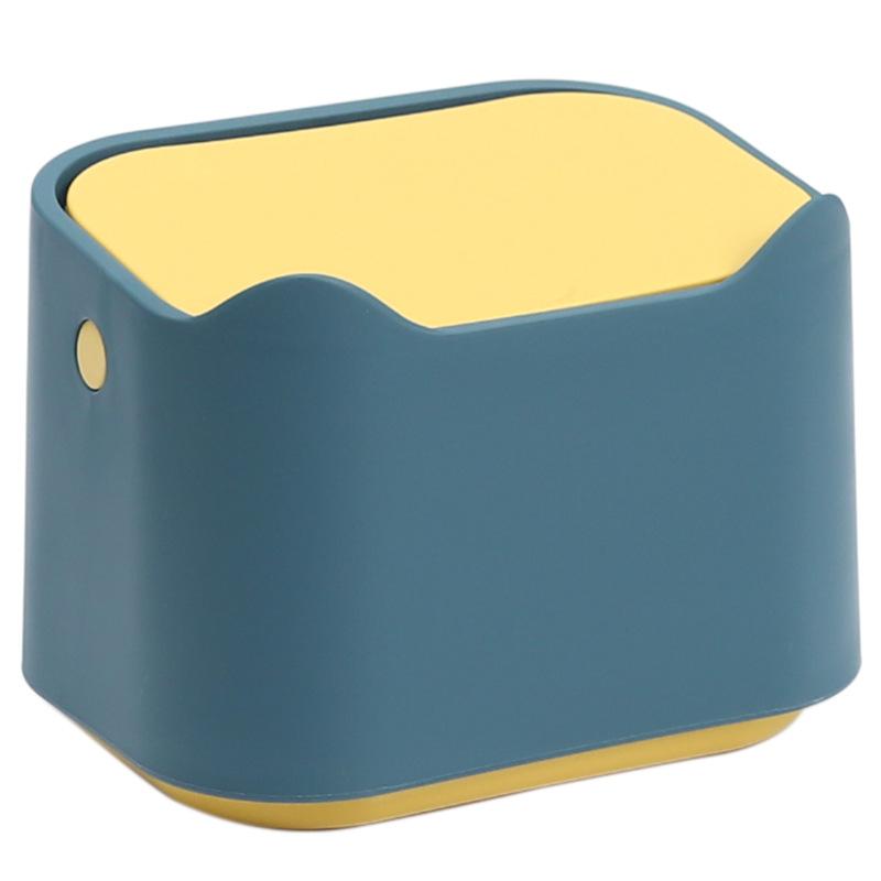 Kattenbakbak Dubbellaags kattenuitwerpselen Prullenbak Volledig afgesloten Kattentoilet Ondersteek met grote capaciteit Benodigdheden voor huisdierproducten