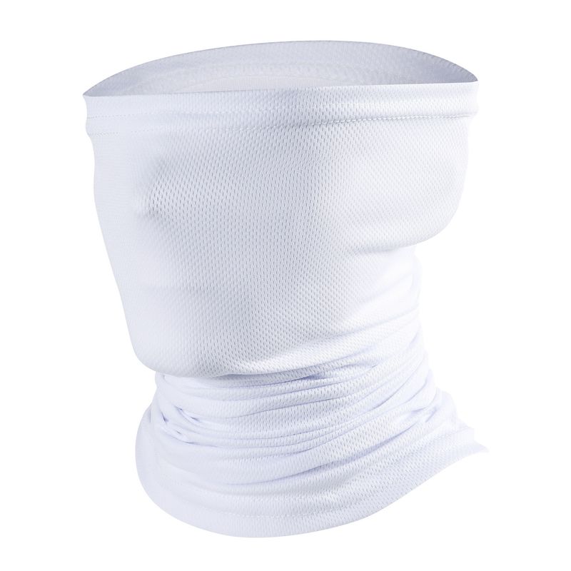 

Breathable Mesh Sun Protection Cycling Mask Outdoor Magic Windproof Bicycle Scarf Riding Variety Scarf Twist Cap Pure White One size
