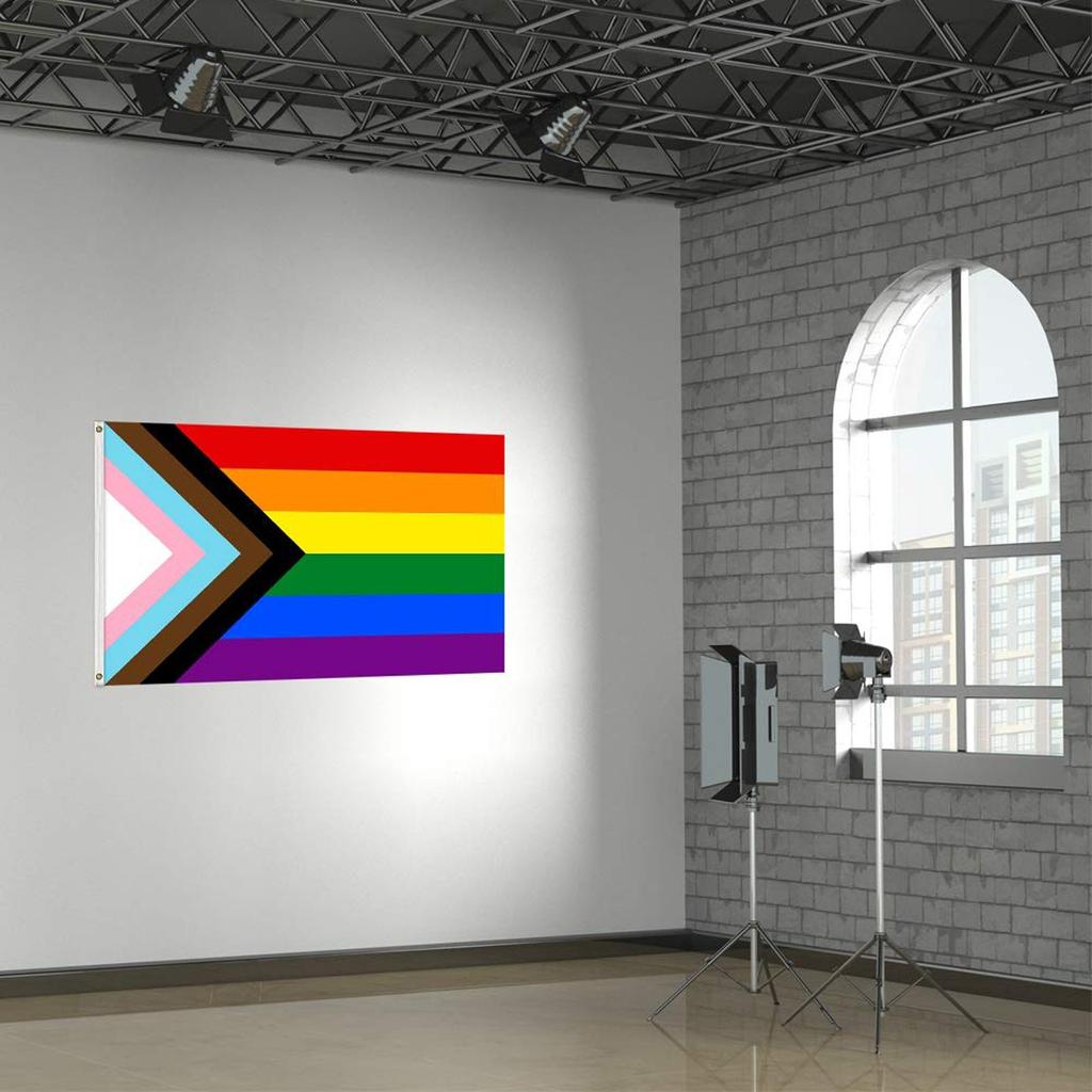 Flag Stripes Flag UV Fade Resistant And Canvas Header