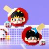 Creative DIY Cute Table Tennis Racket Building Block Model Tiny Particle Educational Assembly Toy Christmas Gift