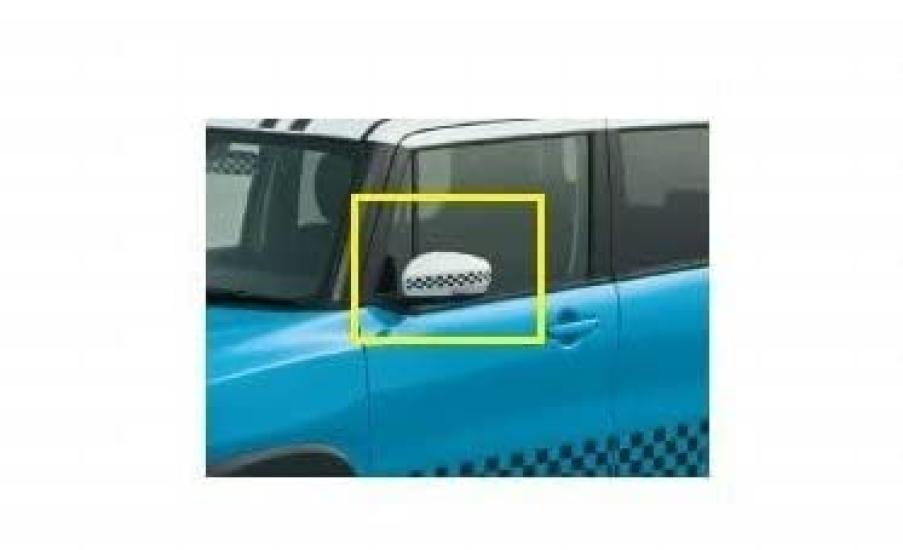 

Наклейки на зеркала заднего вида Suzuki Hustler и правое [MR31S] (Левый набор) [Клетчатый черный] [Номер продукта 99000-99035-V76] чёрный