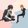 13CMBungo Stray Dogs Dazai Osamu Noodles Press Figure Japanese Cartoon Figurines Collection Cute Toys